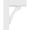 Ekena Millwork Standard Merced Architectural Grade PVC Bracket with Block Ends, 3"W x 14"D x 18"H BKTP03X14X18MRC05 - alternate 4